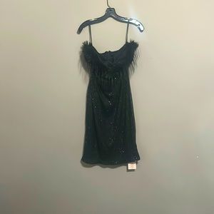 Cute little sparkling back dress never worn